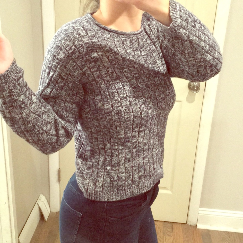 Cropped sweater